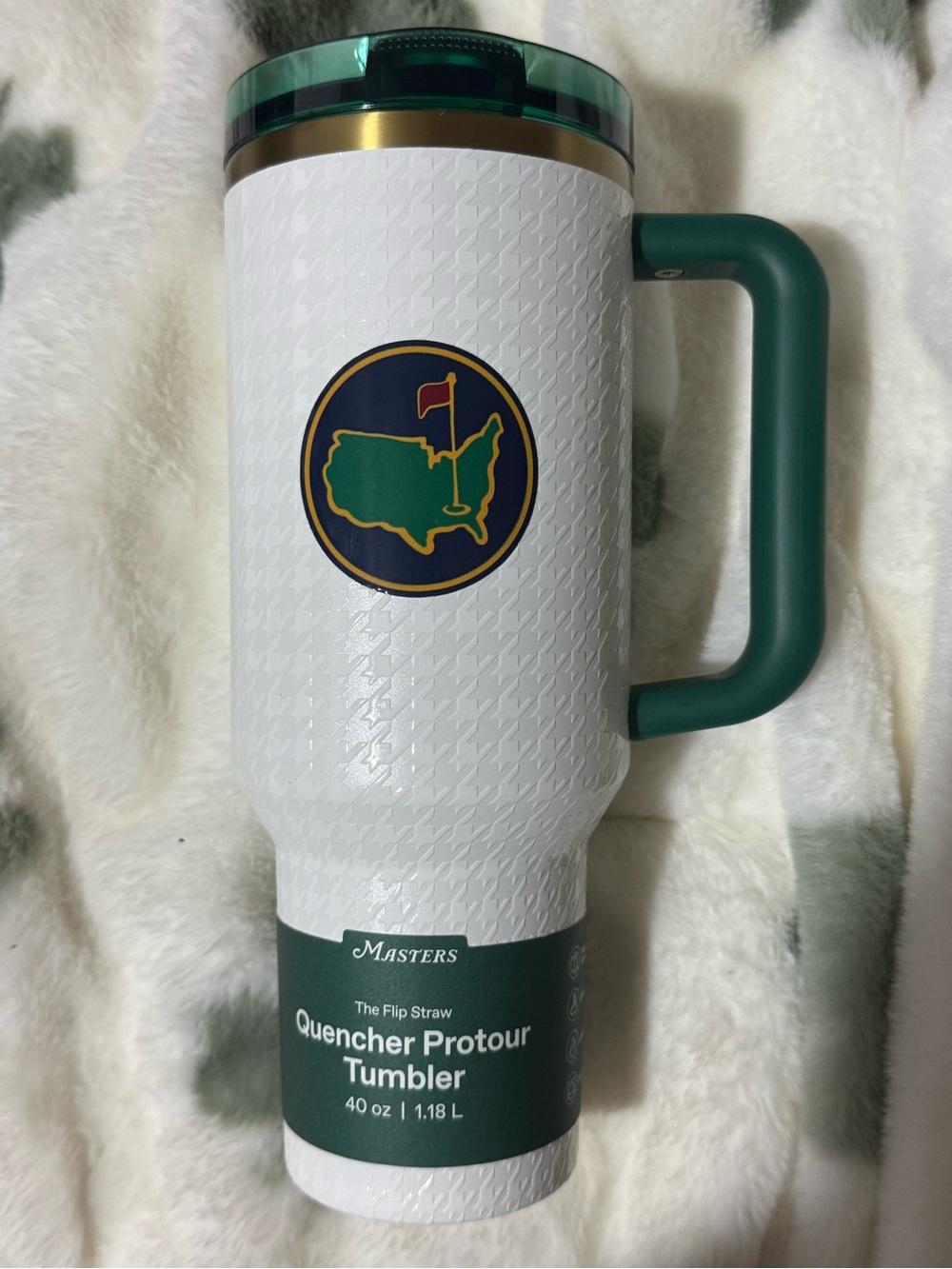 Stanley White & Green Masters Quencher Protour Tumbler